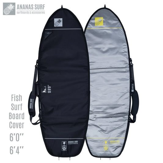 Ananas Surf Airvent Surfboard Fish Shortboard Bag Protect Cover Travel Boardbag 6'0", 6'4"